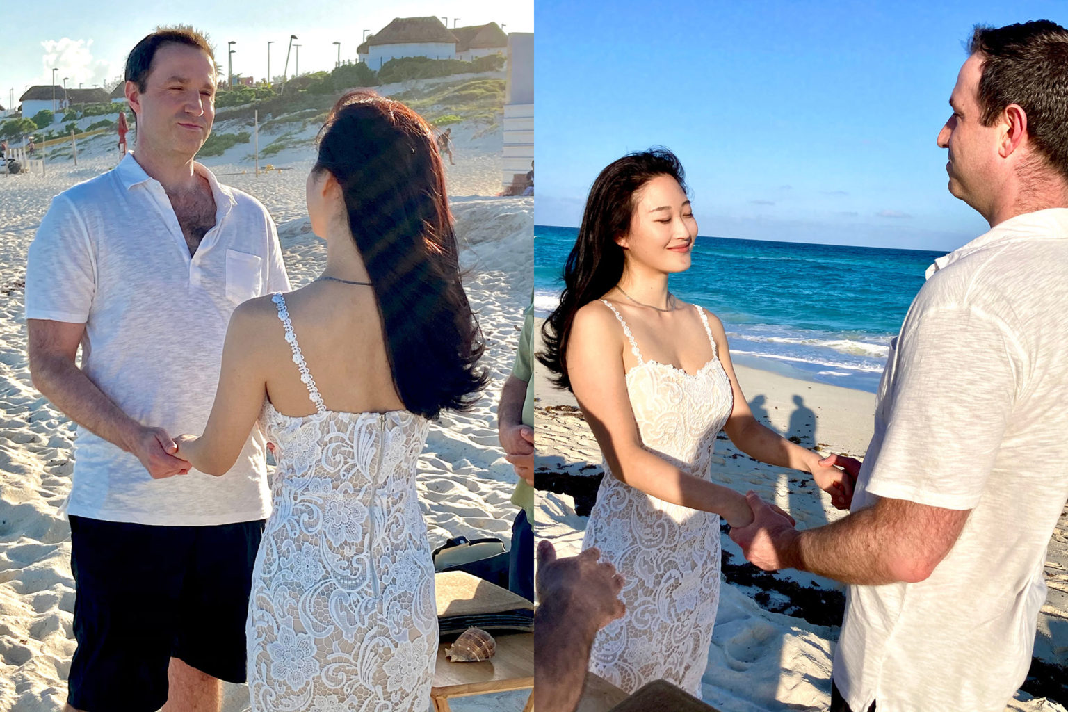 Wedding day moment